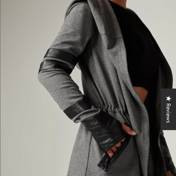 Blanc Noir Charcoal Heather and Black Traveler’s Jacket - Picture 4 of 16